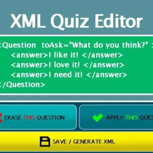 XML Quiz Editor