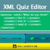 XML Quiz Editor