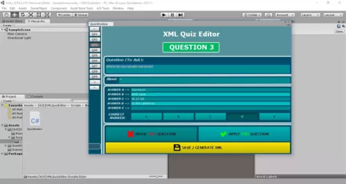 XML Quiz Editor